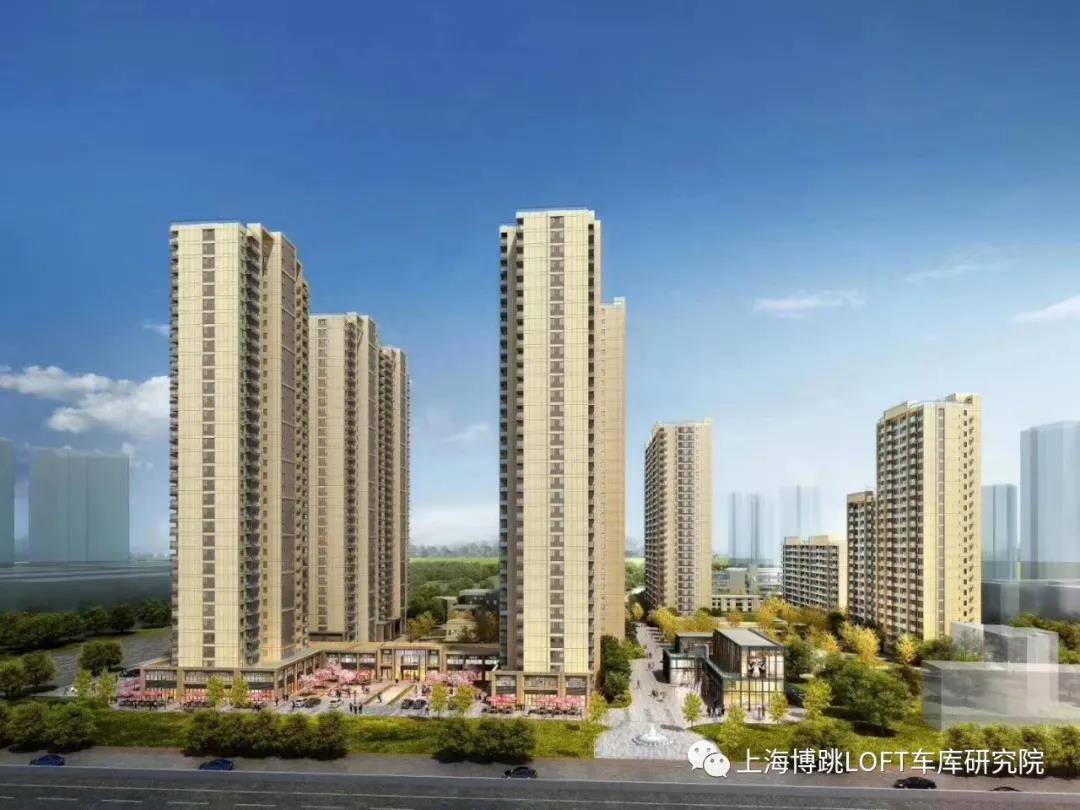 黄冈采用了LOFT车库武汉当代集团春风十里项目现已结构封顶！